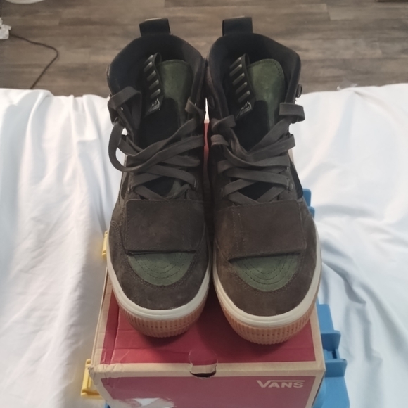 Vans Sk8-Hi Gore-tex, Brown/Green mens 10.5 , - Picture 2 of 13